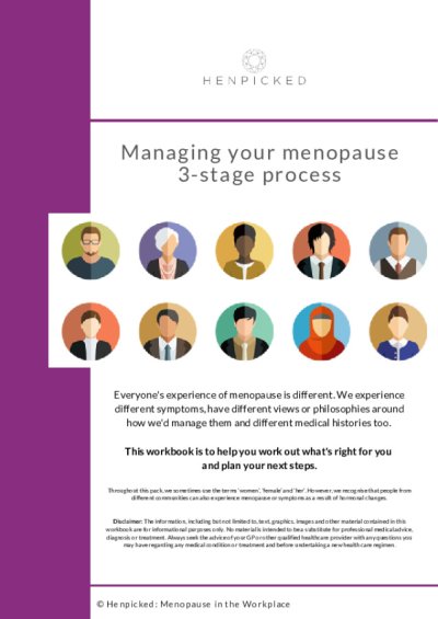 Managing Menopause - Colleague Support Pack
