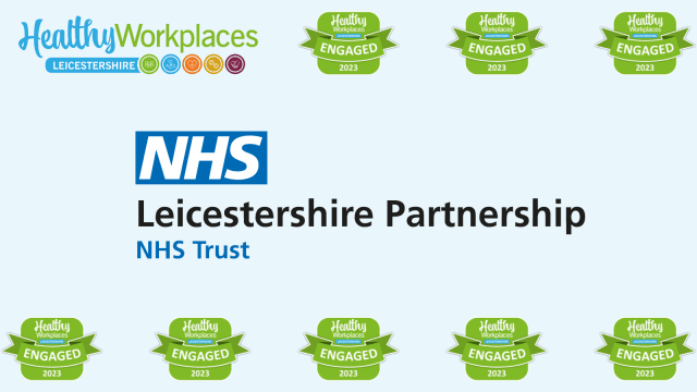 Leicestershire Partnership Trust becomes an "Engaged" Employer